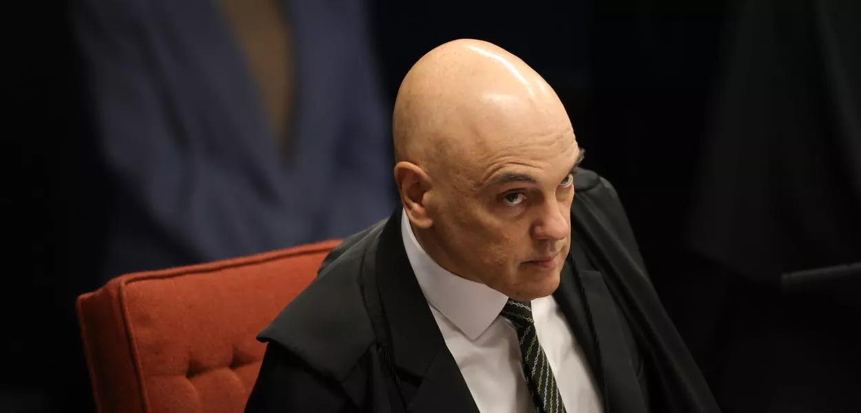 Brasília (DF) - 10/09/2025 - O ministro Alexandre de Moraes, na Primeira Turma do Supremo Tribunal Federal (STF) 