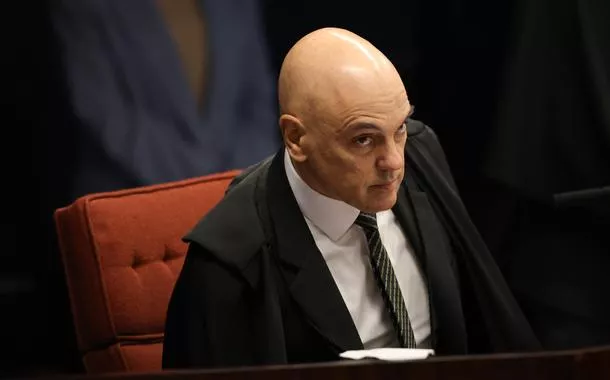 Brasília (DF) - 10/09/2025 - O ministro Alexandre de Moraes, na Primeira Turma do Supremo Tribunal Federal (STF) 