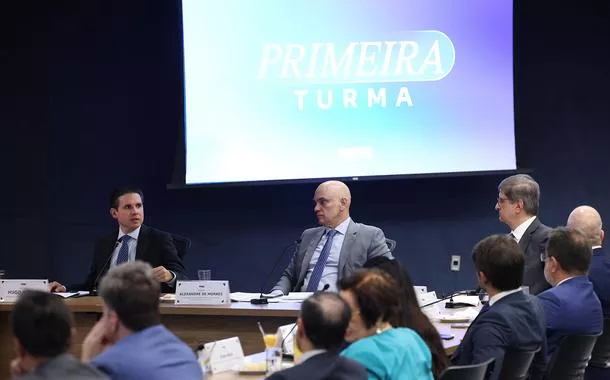 Moraes pede aprofundamento da legislação anticrime em reunião com Motta