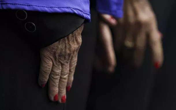 Idosos do Coral Grupo Mais Vividos