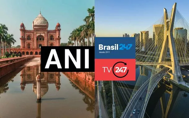 Brasil 247 firma acordo de cooperação com ANI, agência de notícias da Índia