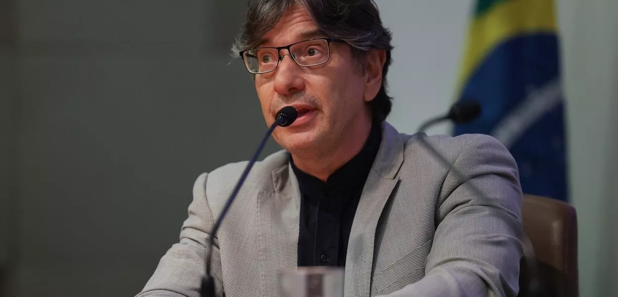 Brasília (DF) - 24/04/2024 - O presidente do IBGE, Marcio Pochmann 