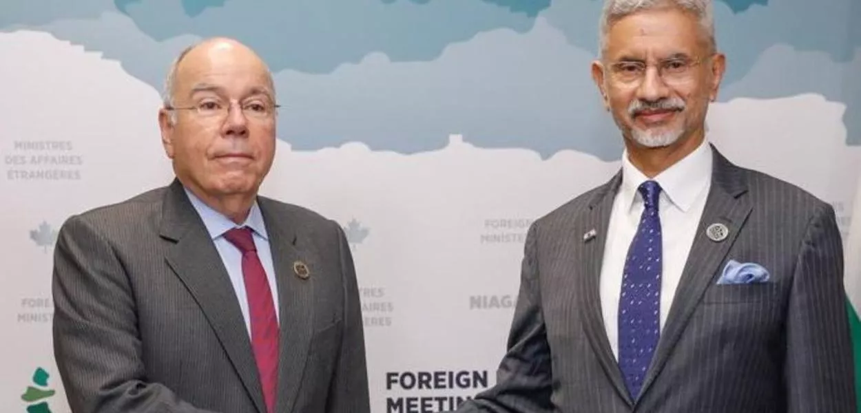 Mauro Vieira e Jaishankar