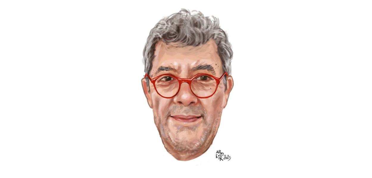 O chargista Renato Aroeira (Foto: Renato Aroeira)