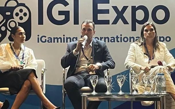 El presidente de la Asociación Nacional de Juegos y Loterías (ANJL), Plinio Lemos Jorge, durante su participación en la iGaming and Gamer International Expo – iGi Expo Brasil 2025.