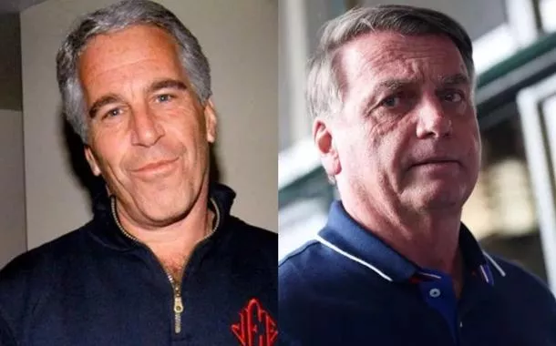Jeffrey Epstein e Jair Bolsonaro