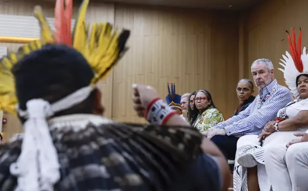 Indígenas Munduruku são recebidos por presidente da COP após protestos