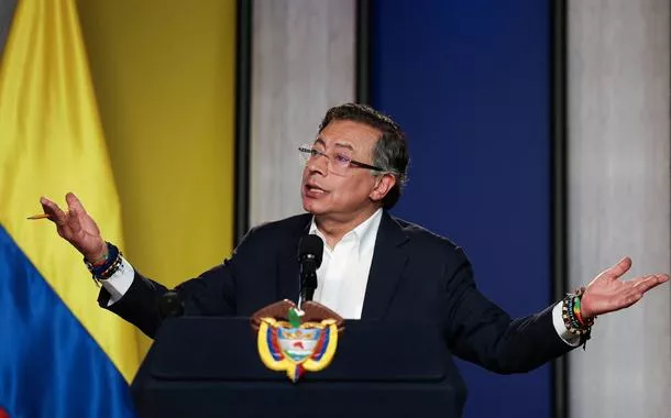 O presidente colombiano, Gustavo Petro - 23/10/2025