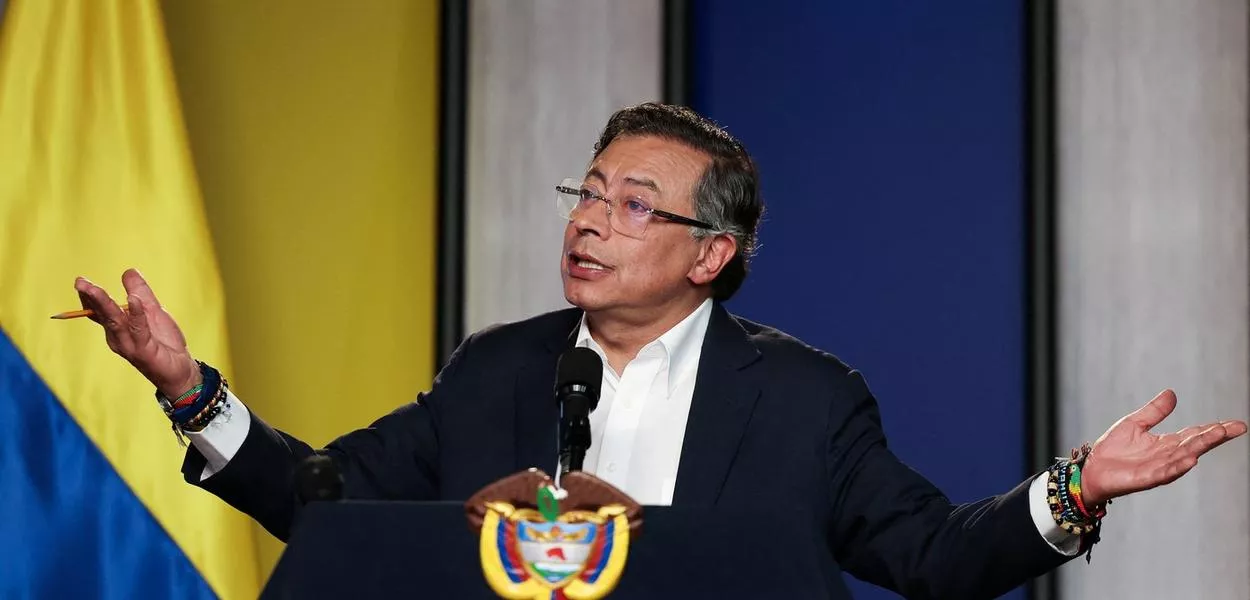 O presidente colombiano, Gustavo Petro - 23/10/2025