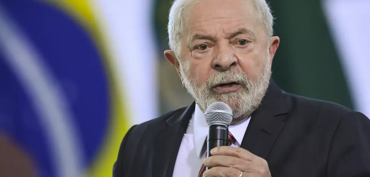 O presidente Luiz Inácio Lula da Silva