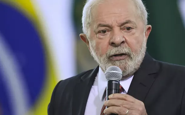 O presidente Luiz Inácio Lula da Silva