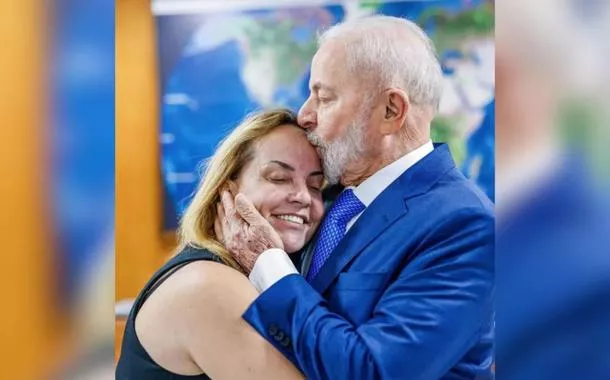Lurian Cordeiro Lula da Silva e Luiz Inácio Lula da Silva
