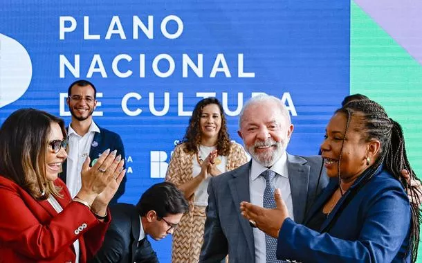 17/11/2025 - Cerimônia de entrega do Projeto de Lei do Plano Nacional de Cultura (PNC 2025-2035) - Salão Nobre do Palácio do Planalto - Brasília (DF)