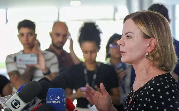 Gleisi agenda encontro com Derrite para discutir mudanças no projeto Antifacção