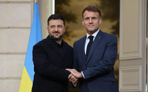 Zelensky e Macron