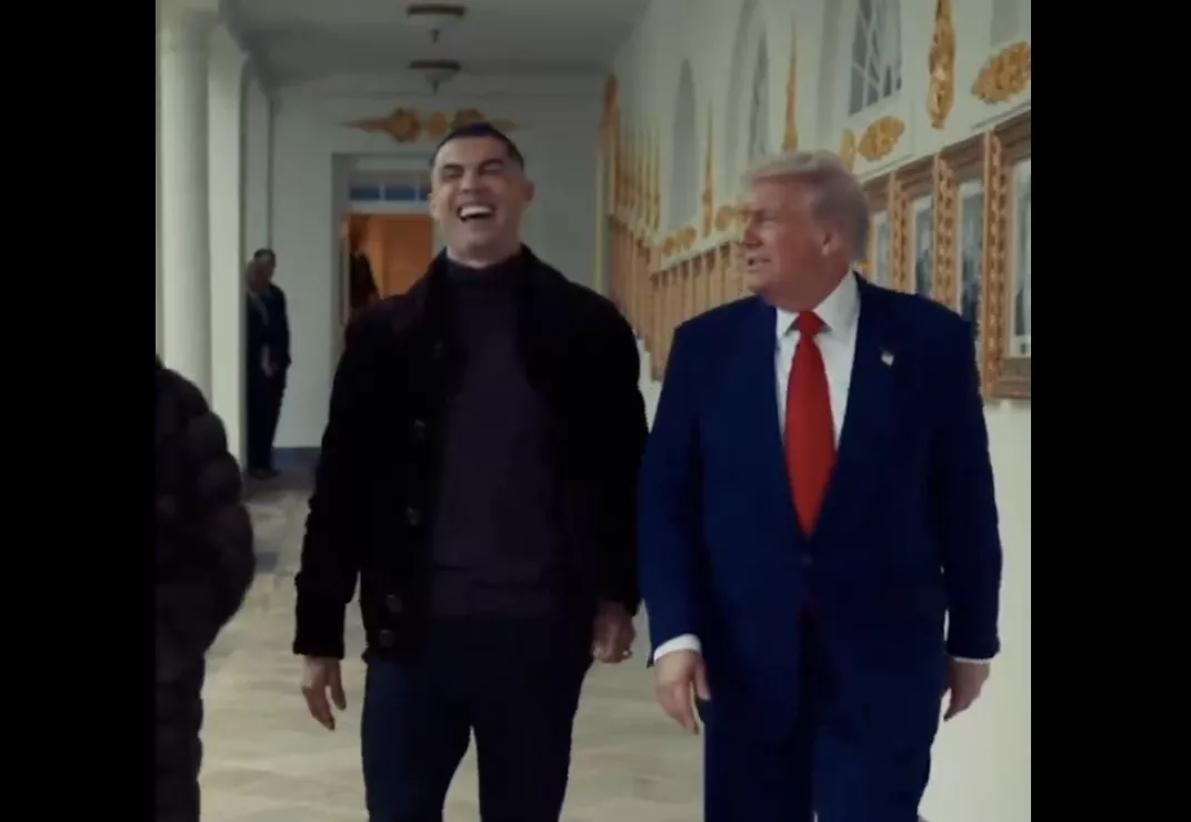 Cristiano Ronaldo e Donald Trump