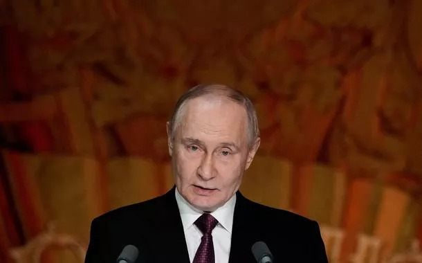 O presidente da Rússia, Vladimir Putin - 17/10/2025