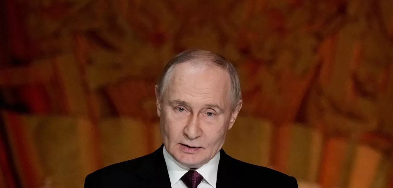 O presidente da Rússia, Vladimir Putin - 17/10/2025
