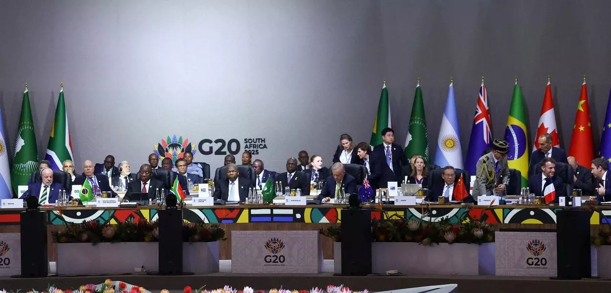Reunião do G20 em Johanesburgo - 22/11/2025
