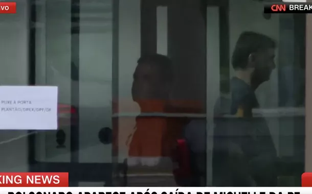 Primeira imagem de Bolsonaro após prisão