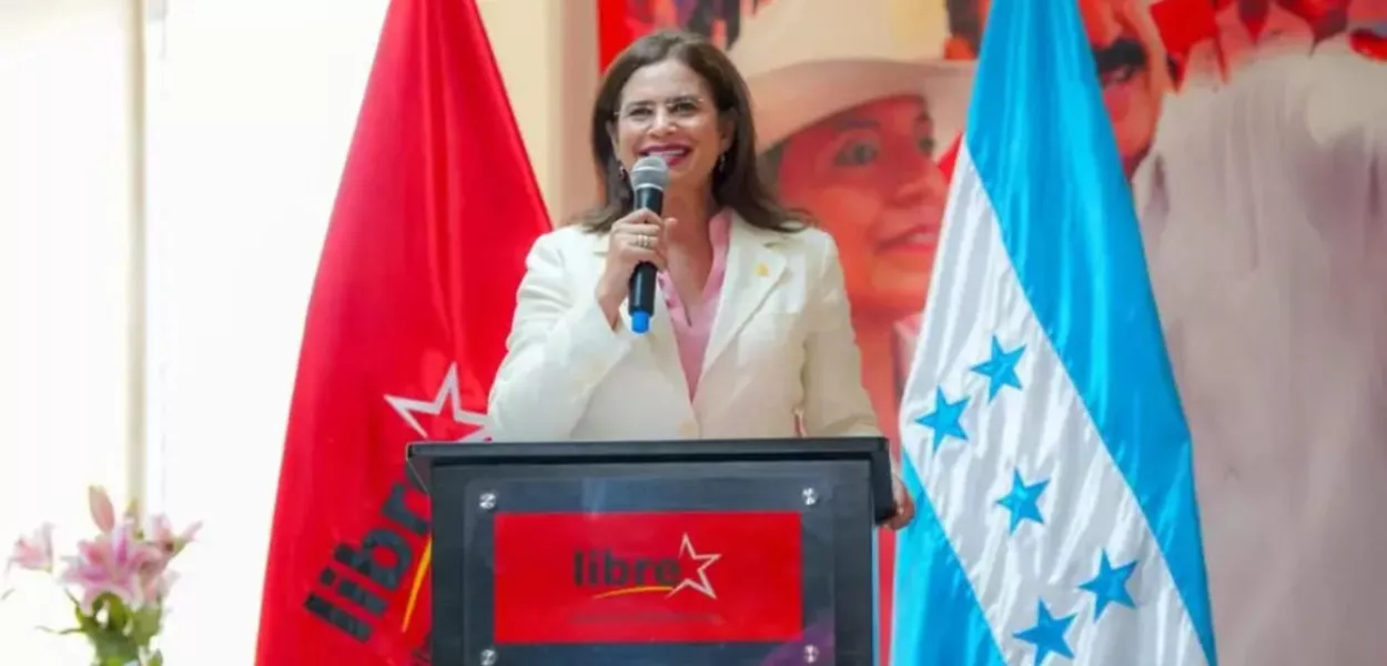 Rixi Moncada, candidata à Presidência de Honduras