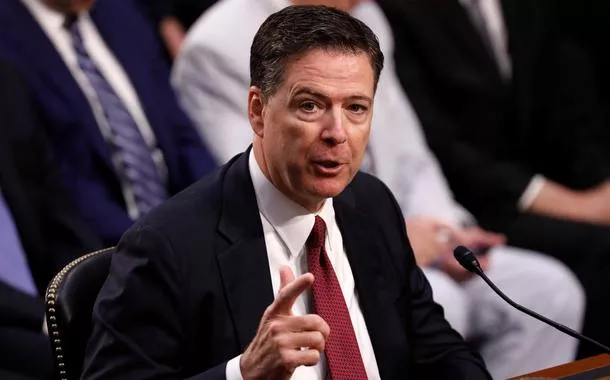 Ex-diretor do FBI James Comey 
08/06/2017
