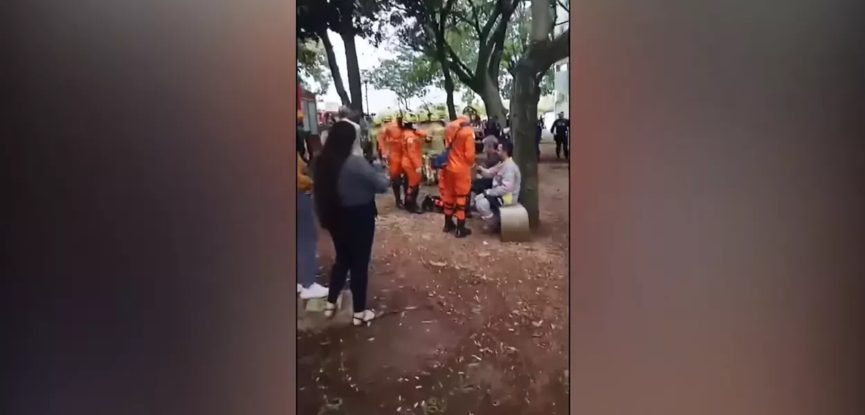 Bombeiros atendem ocorrência no Ministério da Igualdade Racial