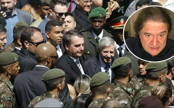Militares, Jair Bolsonaro (capitão reformado do Exército), Augusto Heleno (general) e Pedro Serrano (jurista)