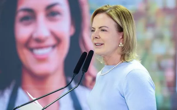 Brasília (DF) - 30/09/2025 – A ministra Gleisi Hoffmann (Relações institucionais) 