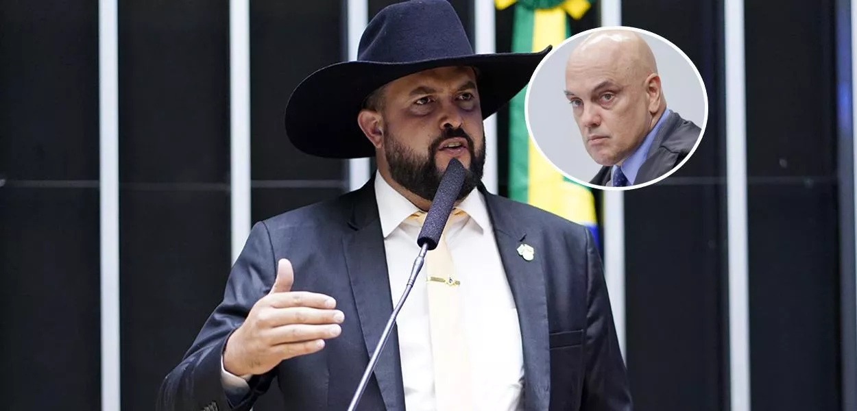 Zé Trovão e Alexandre de Moraes