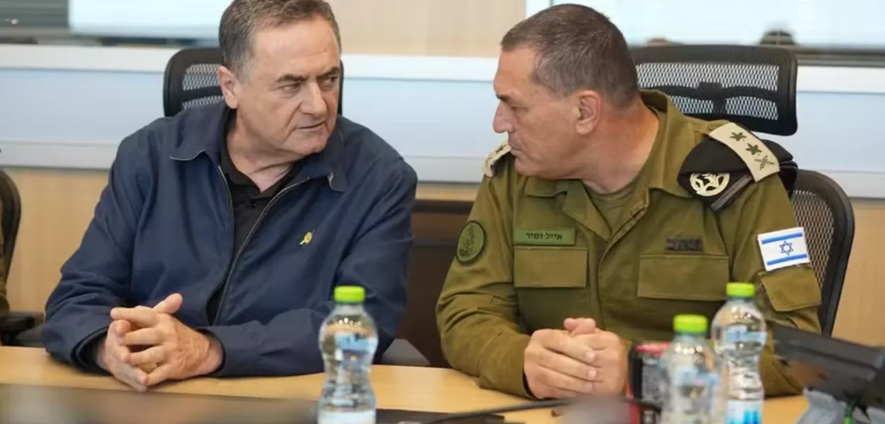 Israel Katz e Eyal Zamir