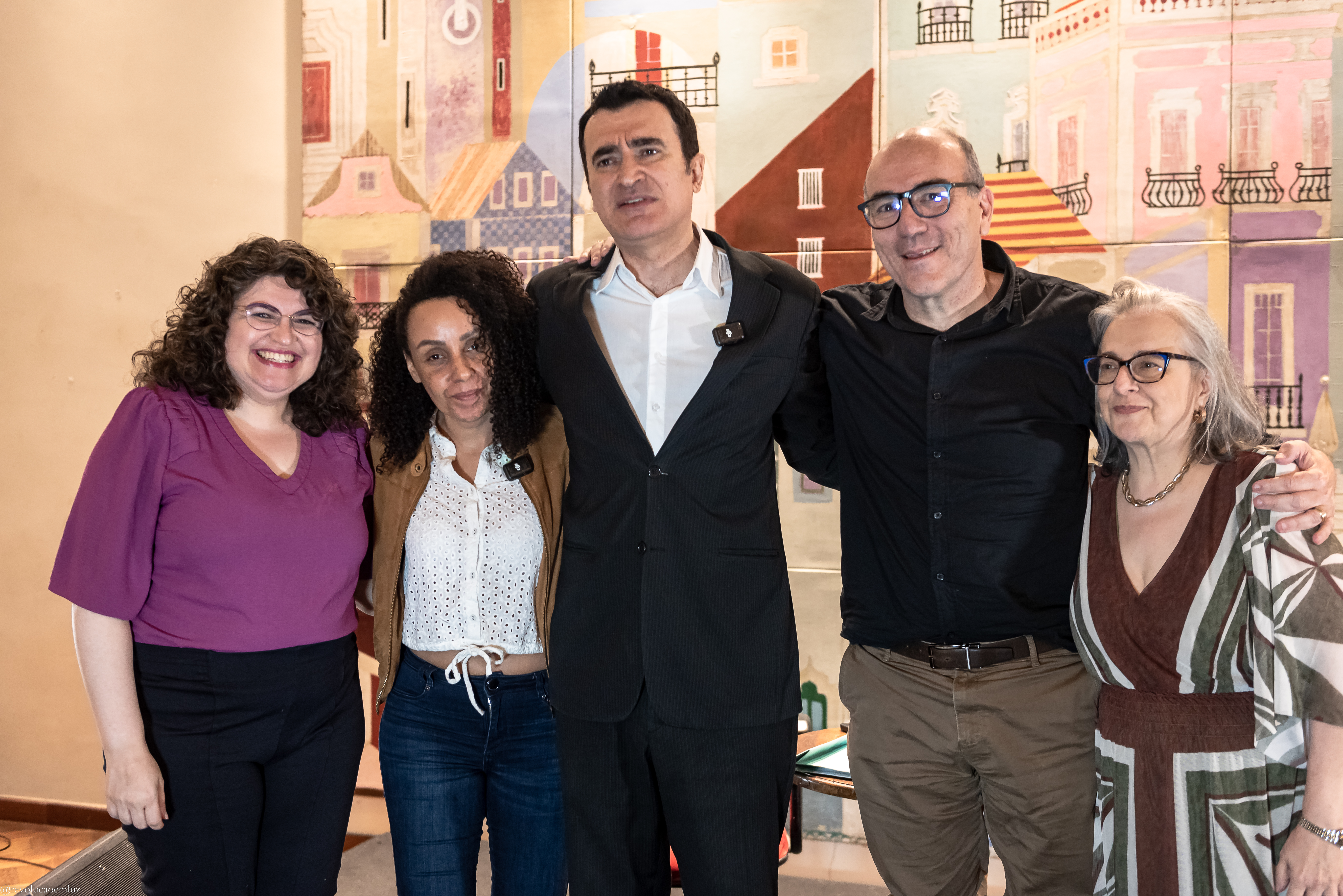 Juliana Magalhães, Dhayane Santos, Alysson Mascaro, Leonardo Attuch e Dora Incontri