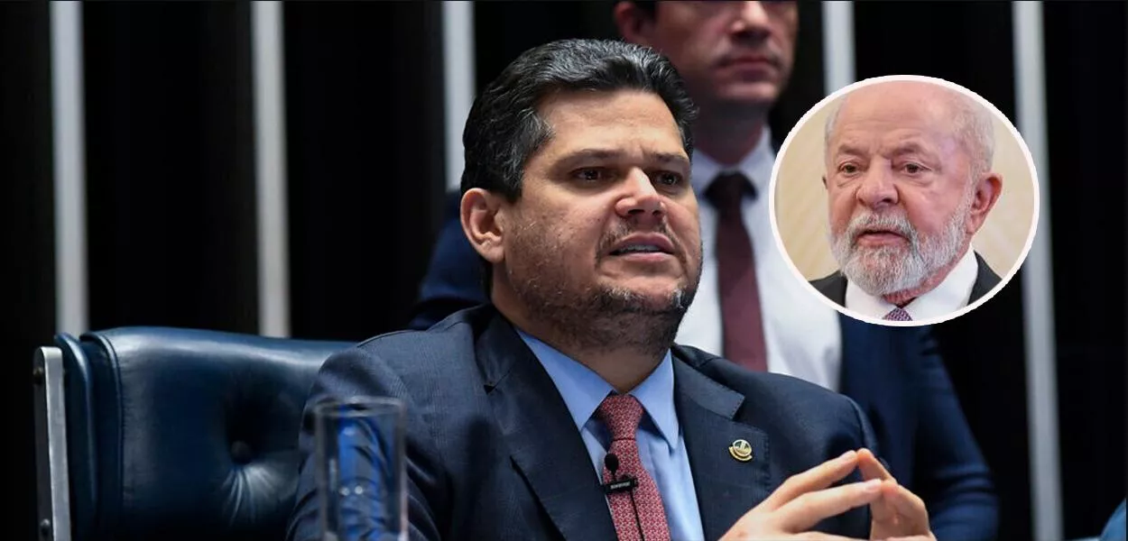 Davi Alcolumbre e Lula