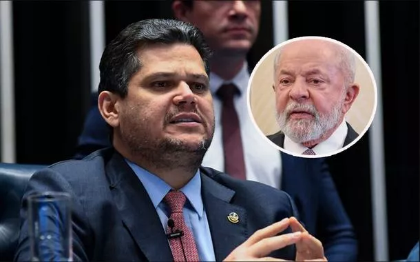 Davi Alcolumbre e Lula