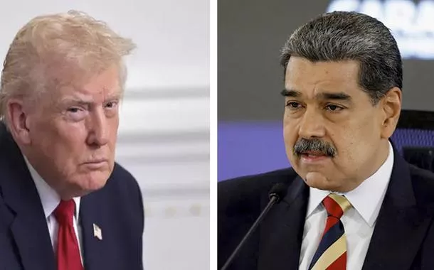 Donald Trump e Nicolás Maduro
