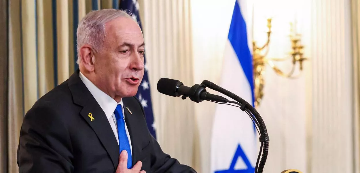 O primeiro-ministro israelense, Benjamin Netanyahu - 29/09/2025