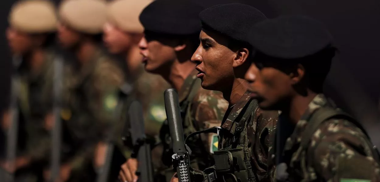 Brasília (DF) - 22/08/2024 - Solenidade comemorativa ao Dia do Soldado, no Quartel-General do Exército