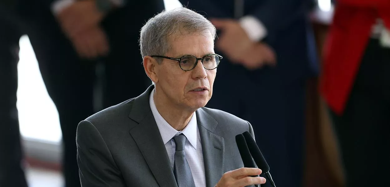 Brasília (DF), 27/08/2025 - O ministro-chefe da Secretaria de Comunicação Social, Sidônio Palmeira, durante cerimônia de assinatura do decreto que regulamenta a TV 3.0 no no Palácio do Planalto