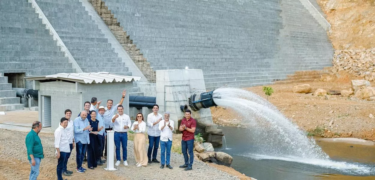 Presidente da República, Luiz Inácio Lula da Silva, durante visita à Barragem Panelas II. Barragem Panelas II – Cupira (PE) - 02/12/2025