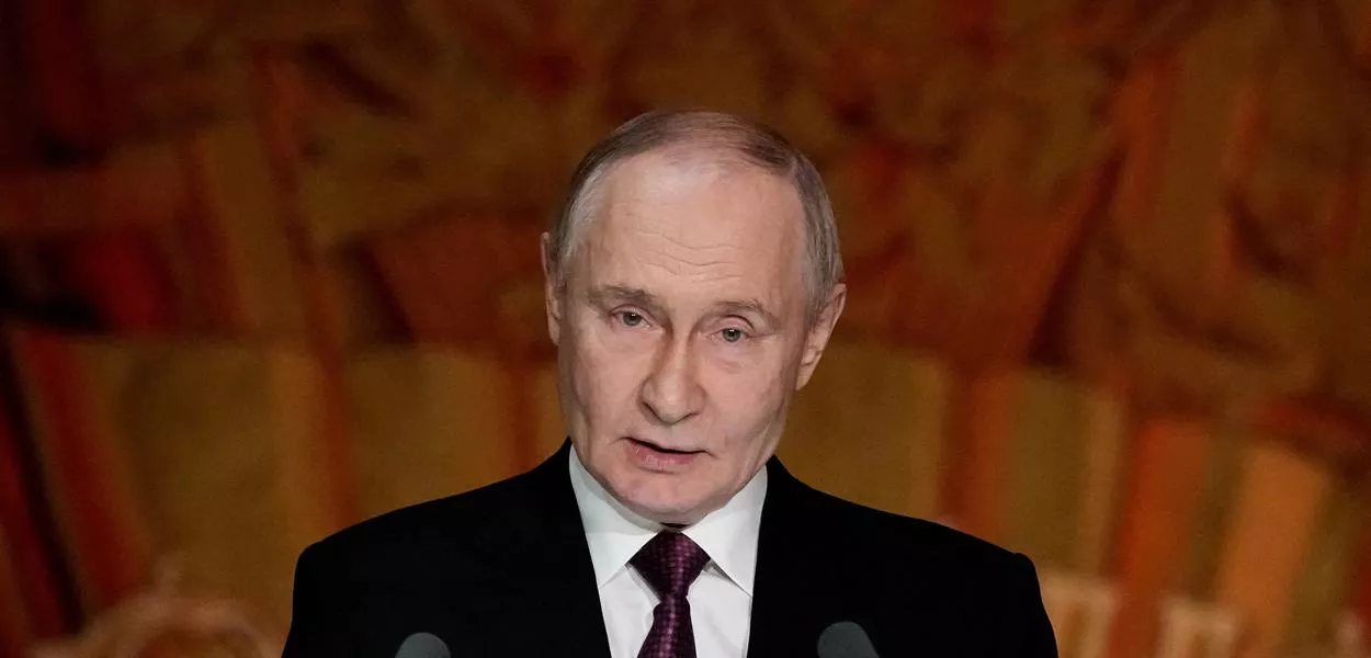 O presidente da Rússia, Vladimir Putin - 17/10/2025
