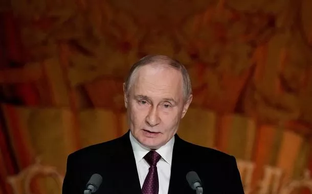 O presidente da Rússia, Vladimir Putin - 17/10/2025