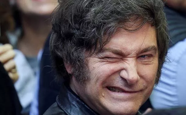 O presidente da Argentina, Javier Milei, em Buenos Aires - 26/10/2025 