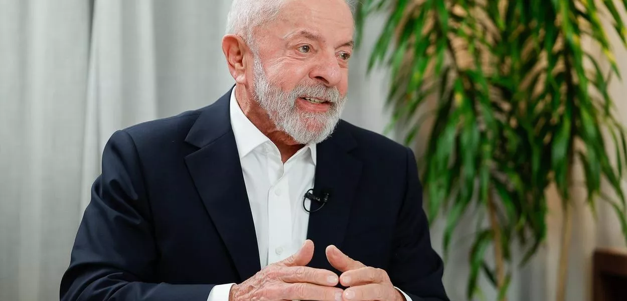 Presidente Lula durante entrevista à TV Verdes Mares. Fortaleza (CE)