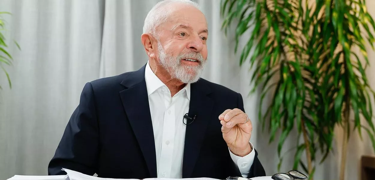 Presidente Lula durante entrevista à TV Verdes Mares. Fortaleza (CE)