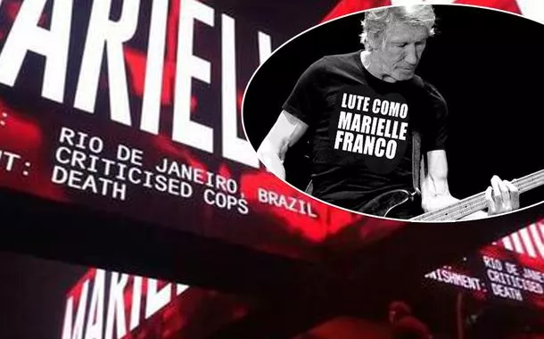 Outra homenagem feita anteriormente, em 2022, por Roger Waters