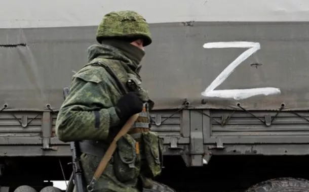 Militar russo na Ucrânia