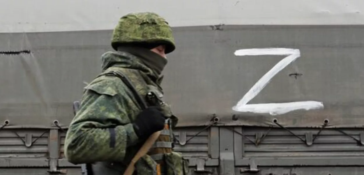 Militar russo na Ucrânia