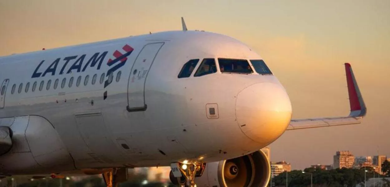 Aeronave da Latam Brasil