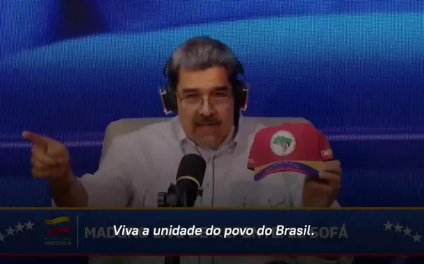 Em 'portunhol', Maduro convoca brasileiros a defenderem soberania da Venezuela (vídeo)