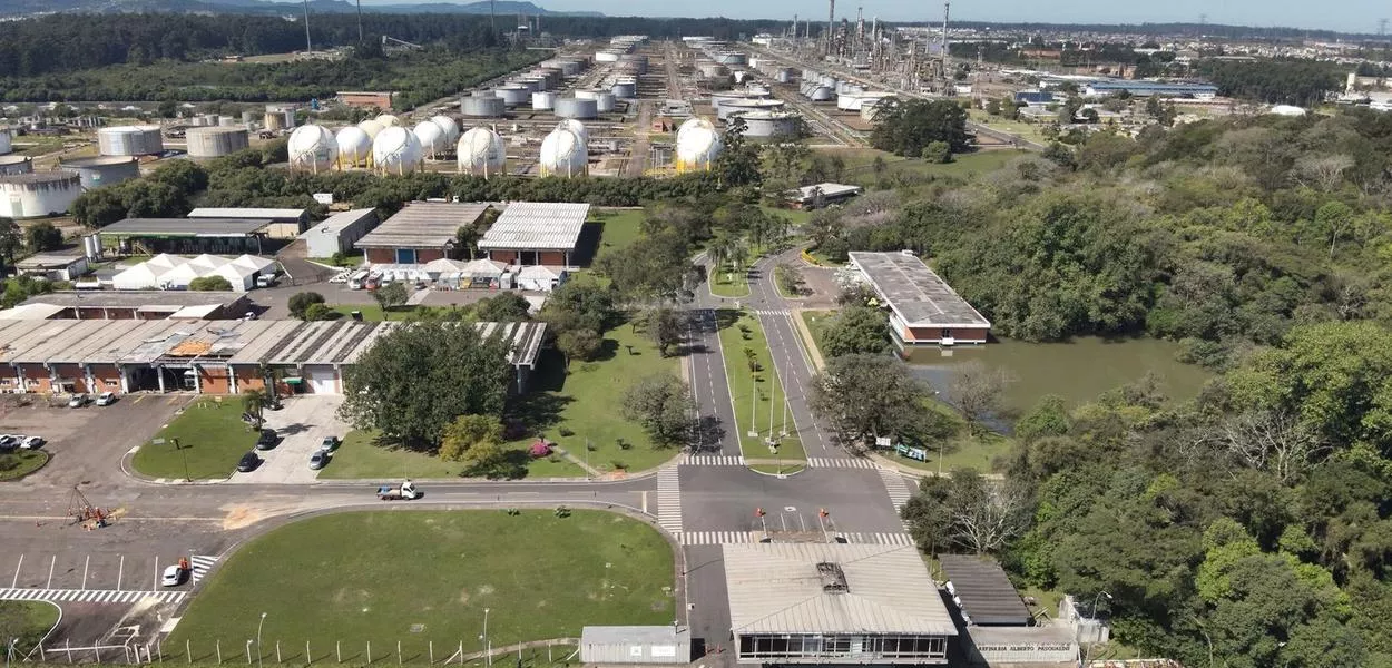 Refinaria Alberto Pasqualini (Refap), em Canoas (RS)